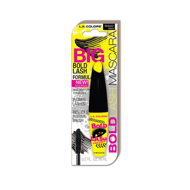 Řasenka LA COLORS Mini Bold Black 6 ml 6 ml