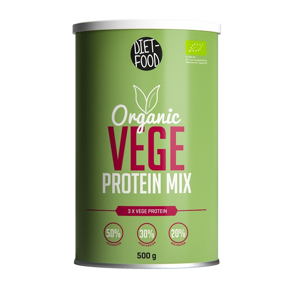 Mezcla de proteínas vegetales orgánicas para dietas