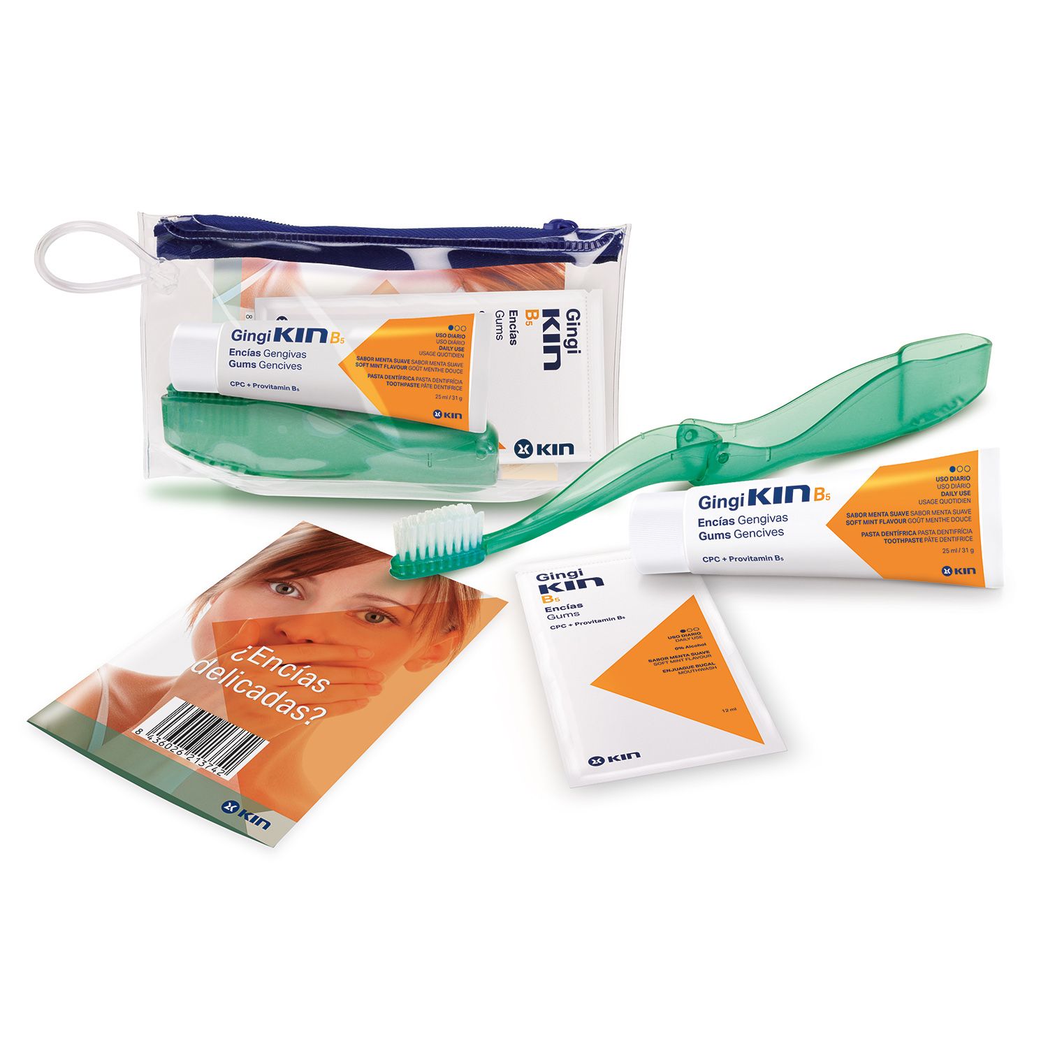 Gingikin ceļojumu komplekts Zobu birstes