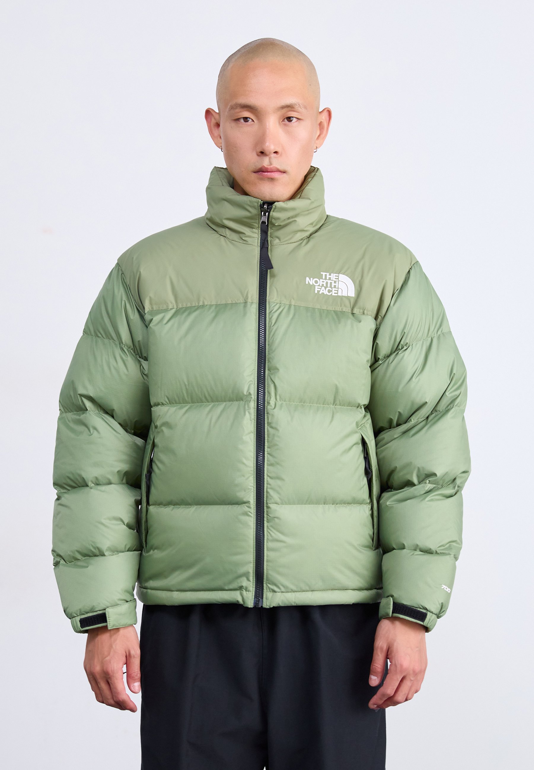 The North Face RETRO NUPTSE JACKE - Daunenjacke - Rindennebel