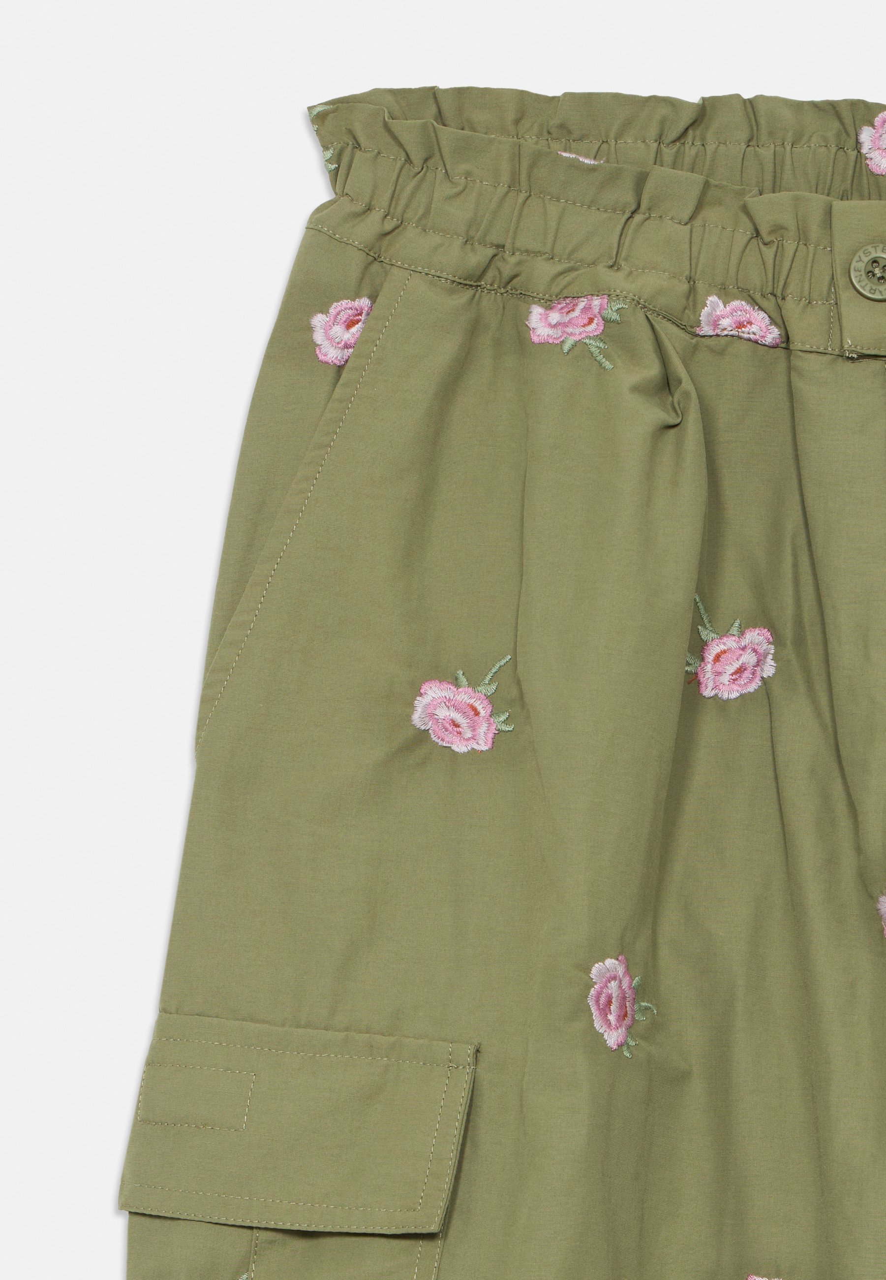 Stella McCartney Kinderbroek - Cargobroek - kaki