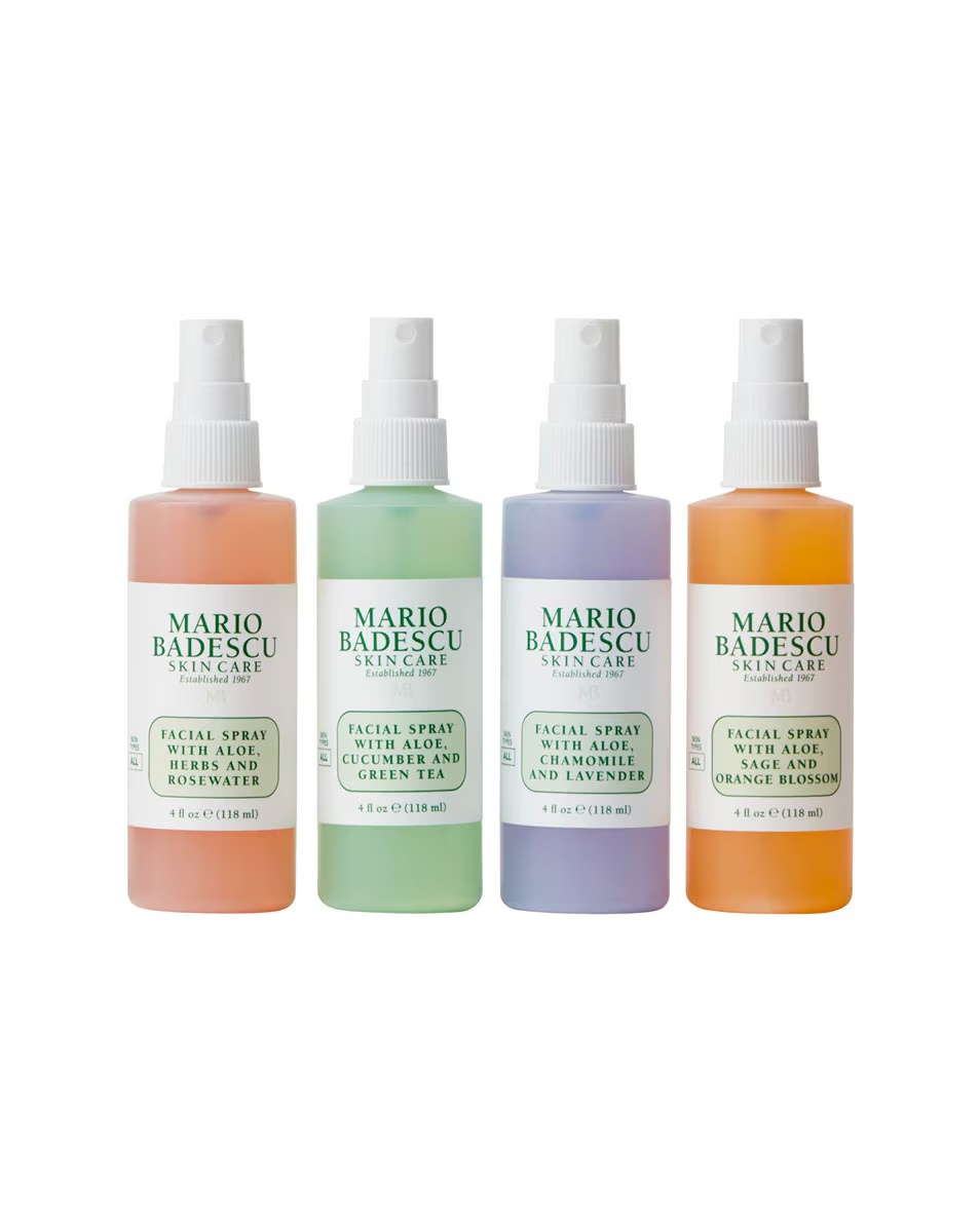 COLECȚIA DE 4 SPRAY-URI PENTRU FAȚĂ MARIO BADESCU