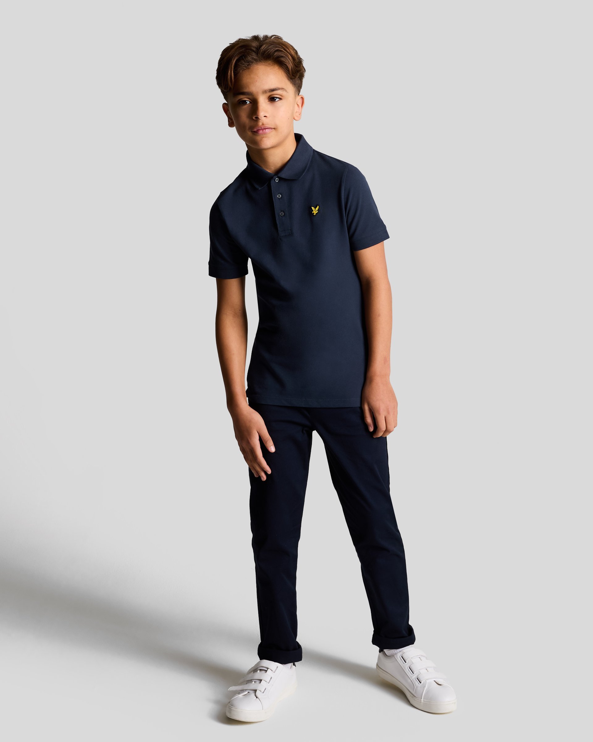 Lyle & Scott PLAIN - Polo - blu navy