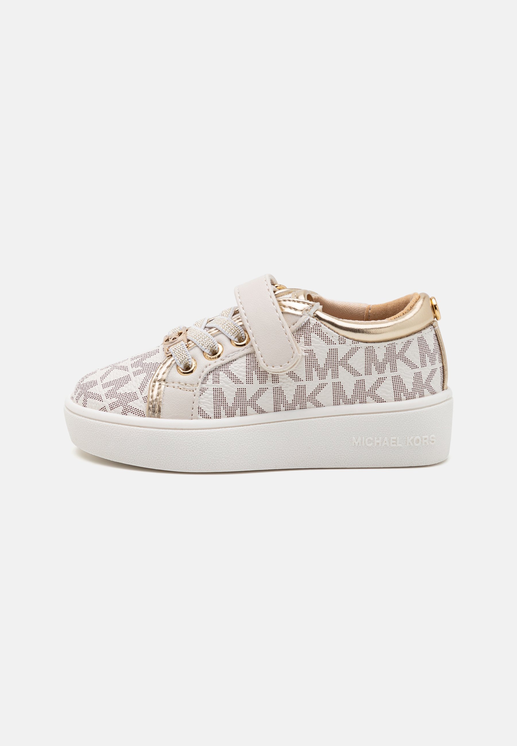 Michael Kors Kids JEM RALLEY - Sneakers laag - vanille/mokka/bleek goud