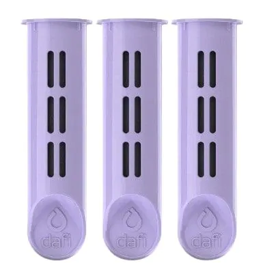 Dafi Fitmania Lavender - 3-pak filtrów do butelki bez zakrętki