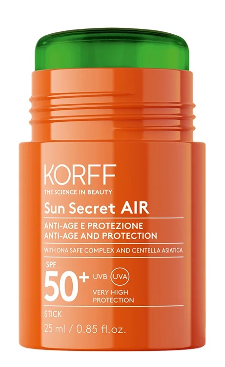 KORFF Korff Sun Secret SPF 50+ Air Stick 25 ml Hautschutz und regenerierende Wirkung