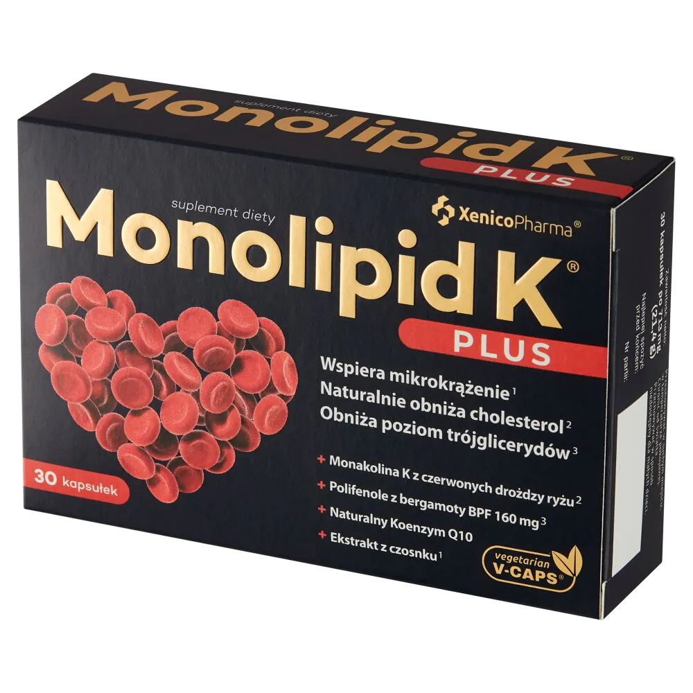 Monolipid K Plus 30 Kapsułek
