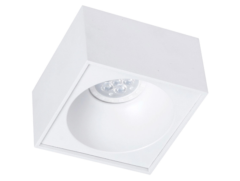 Oprawa podtynkowa Bali aluminiowa 9,6 cm biała