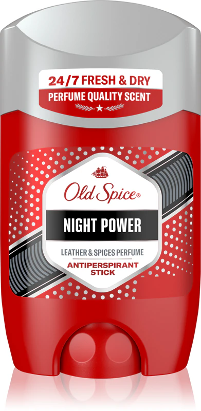 Old Spice Night Power antitranspirantstick voor mannen