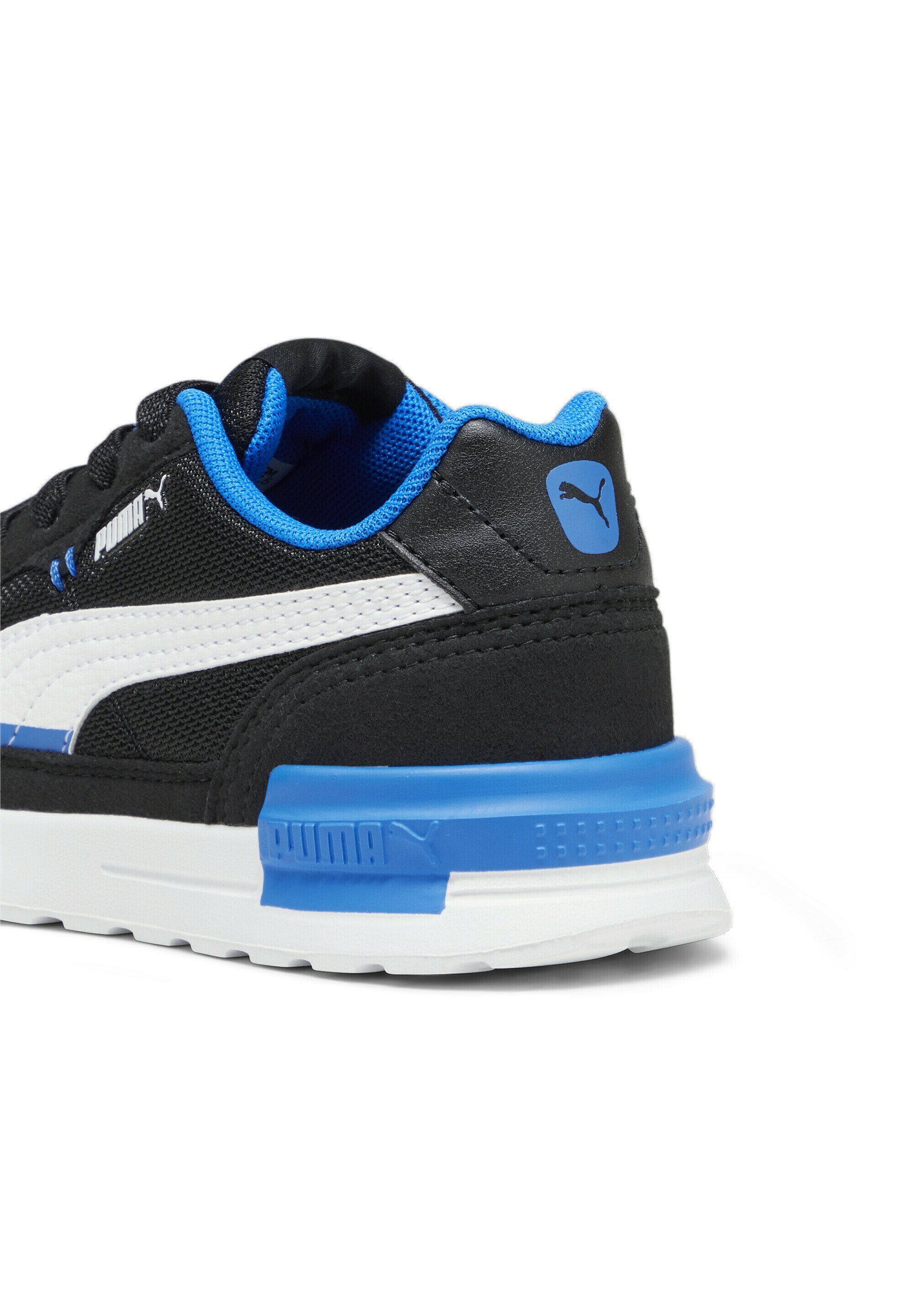 Puma GRAVITON AC - Sneakers - zwart wit racing blue