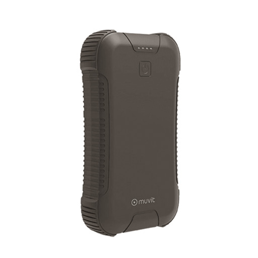 Wasserdichte Powerbank IP66 27000 mAh 2 USB (2,4 A/2,4 A) + USB-C 3 A IP66 Muvit