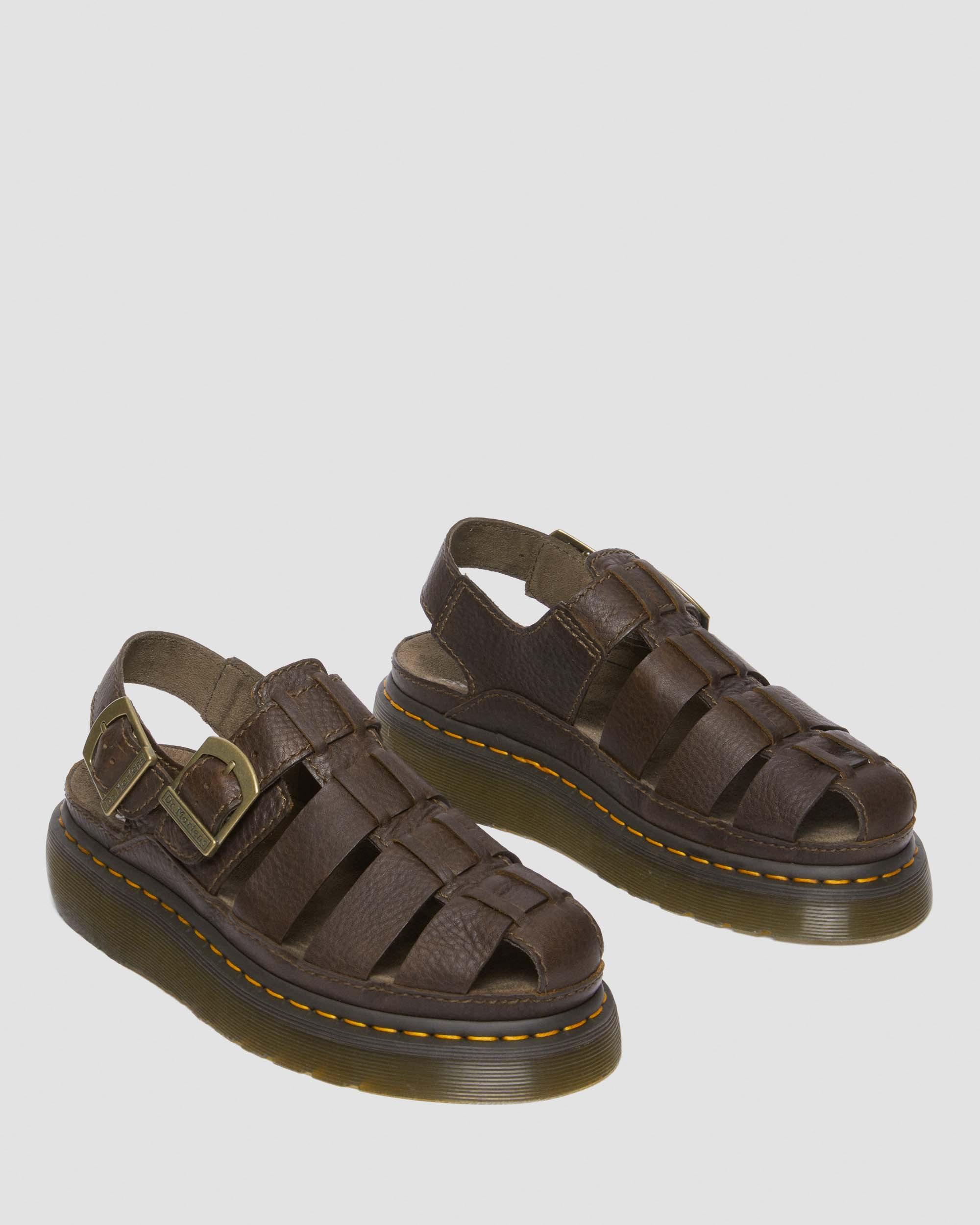 Wrenlie Leder Fisherman Sandalen