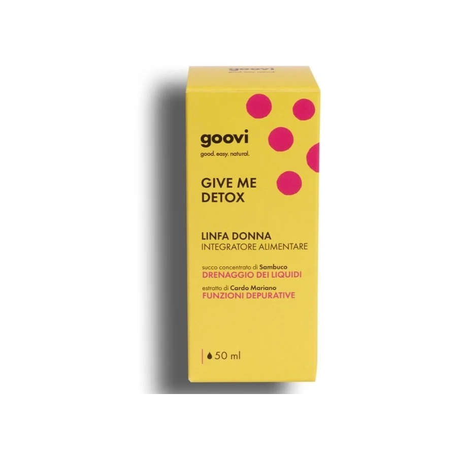 Integratori Alimentari Linfa Donna GIVE ME DETOX - Integratore Drenante, Integratore Corpo e Detox
