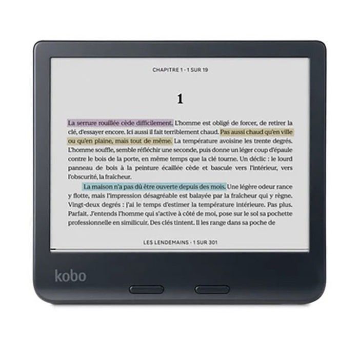 Kobo Libra Colour Black eReader Kleurenscherm MOBIELE KOBO MULTIMEDIA TABLET L