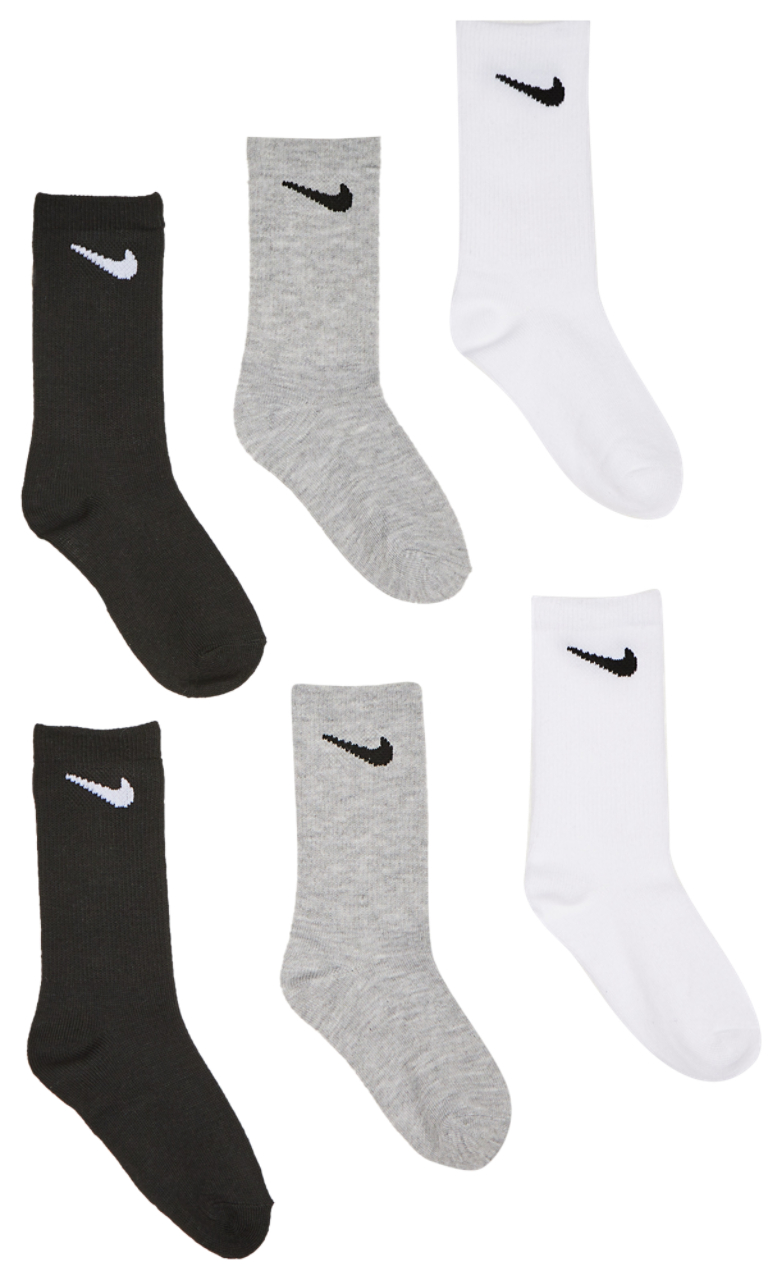 Nike Børne Crew 6-pak