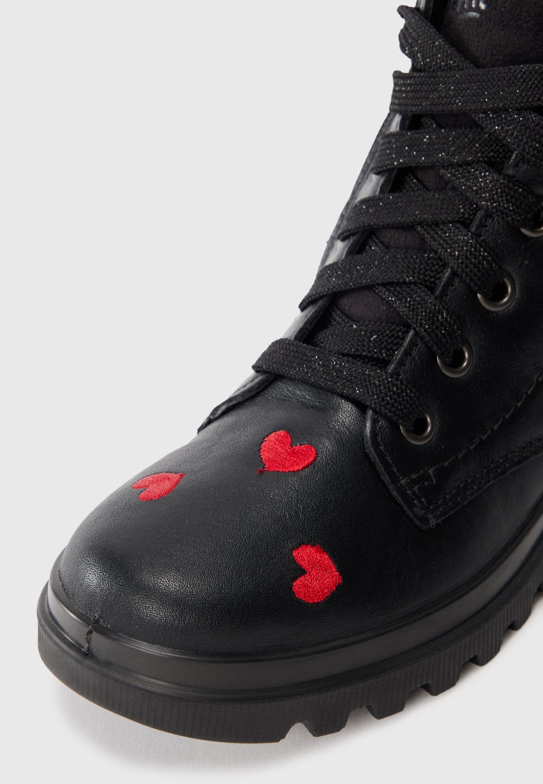 Superfit GORE-TEX ABBY NOVA - Enkellaarsjes met vetersluiting - zwart