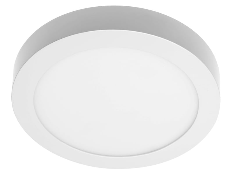 Plafon Oris Plus LED aluminiowy biały