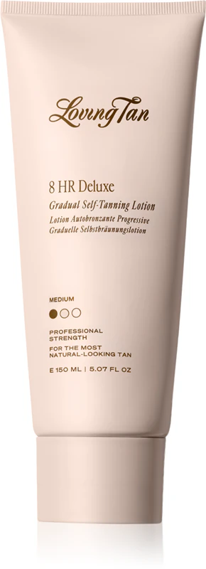 Loving Tan Deluxe Autobronzeador Gradual: Loção corporal nutritiva que intensifica o seu bronzeado.