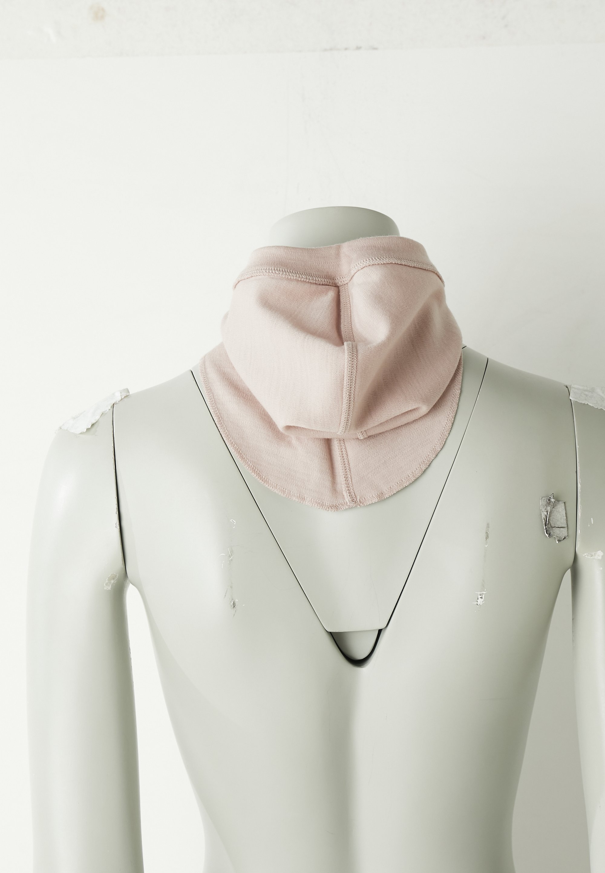 Noem het NMNWILLIT WOLLEN BALACLAVA - Beanie - schaduwgrijs