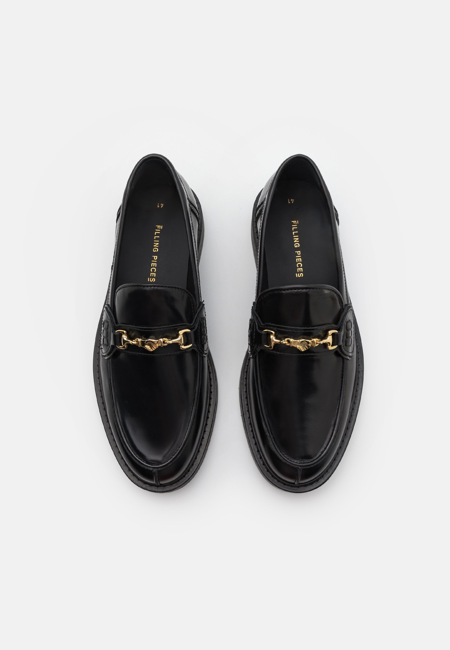 Loafer Polido unisexe Filling Pieces - Mocassins - entièrement noirs