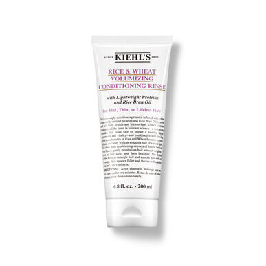 Kiehl's Rice & Wheat Volumizing Conditioning Rinse Volume -hoitoaine hennoille hiuksille 200 ml 200 ml