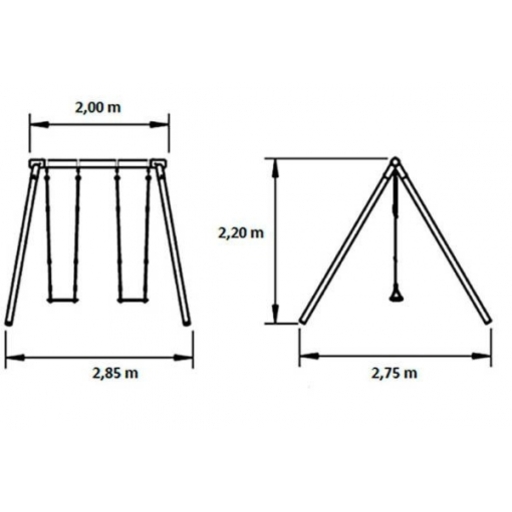 Kibo dubbele swing