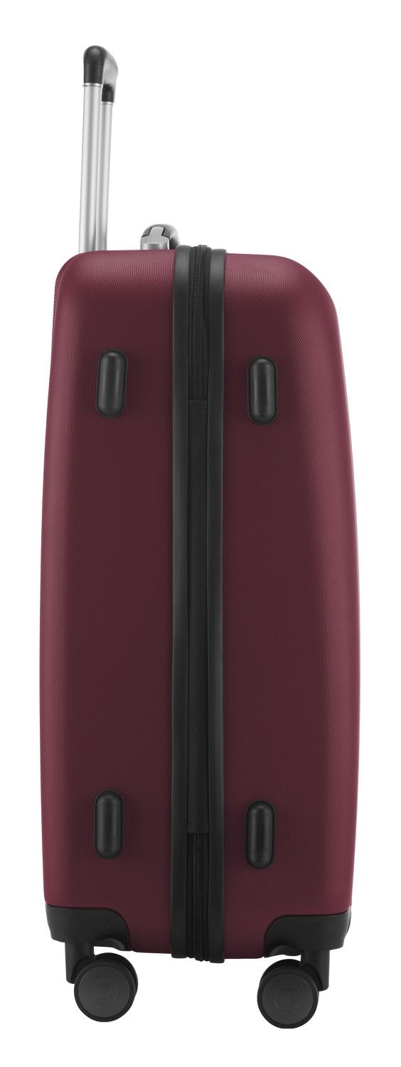 Svatební kufr s tvrdou skořepinou, bílý matný, TSA, 65 cm, 67 litrů