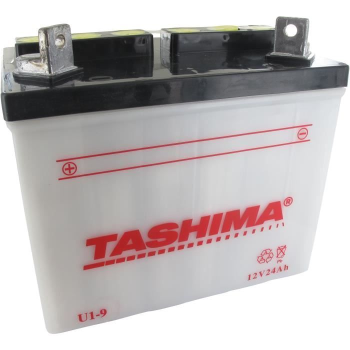 Tashima - Bateria para motocicleta U1-9 / U1-L9 12V 24Ah