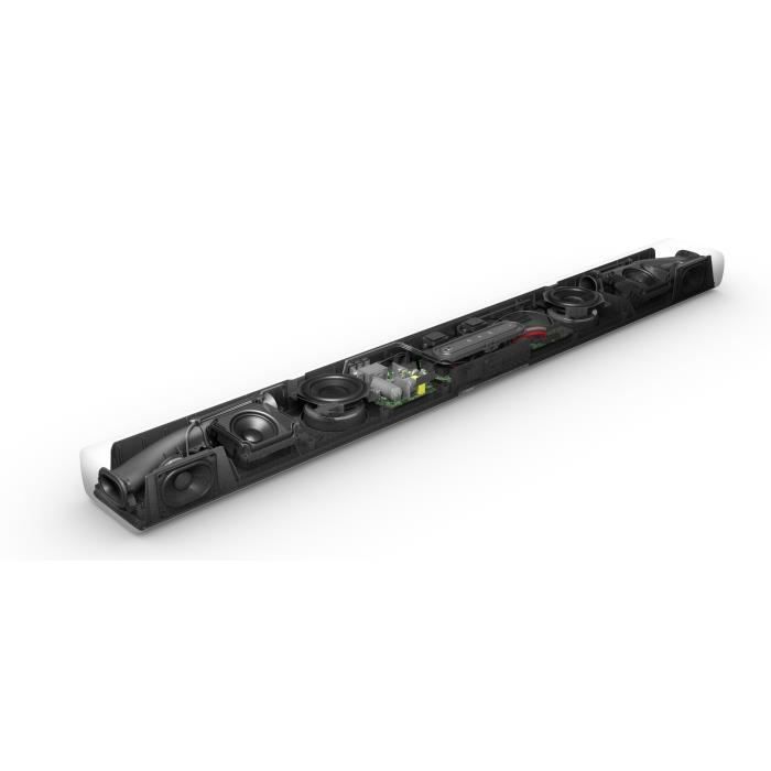 Soundbar - YAMAHA - SR-X40ACGY - Dolby Atmos 2.0.2 met geïntegreerd basmanagement - Carbongrijs