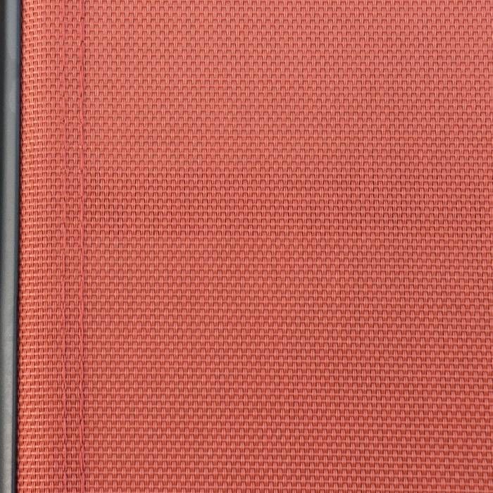 Duo de bains de soleil aluminium - Louisa terracotta- Transats aluminium et textilène