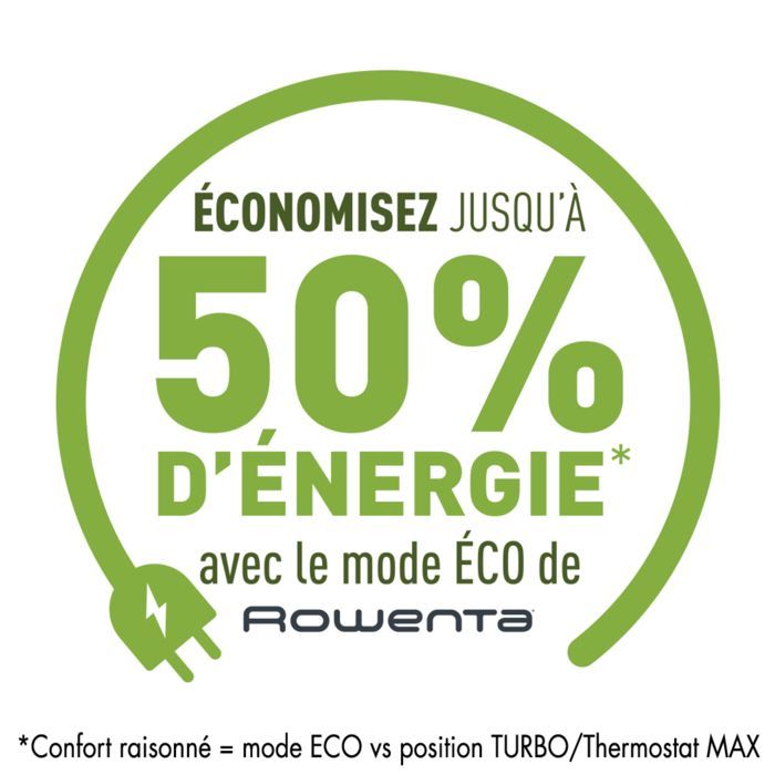 Rowenta My Nomad Heater, Powerful Heating, Silent, Eco Mode SO8231F0