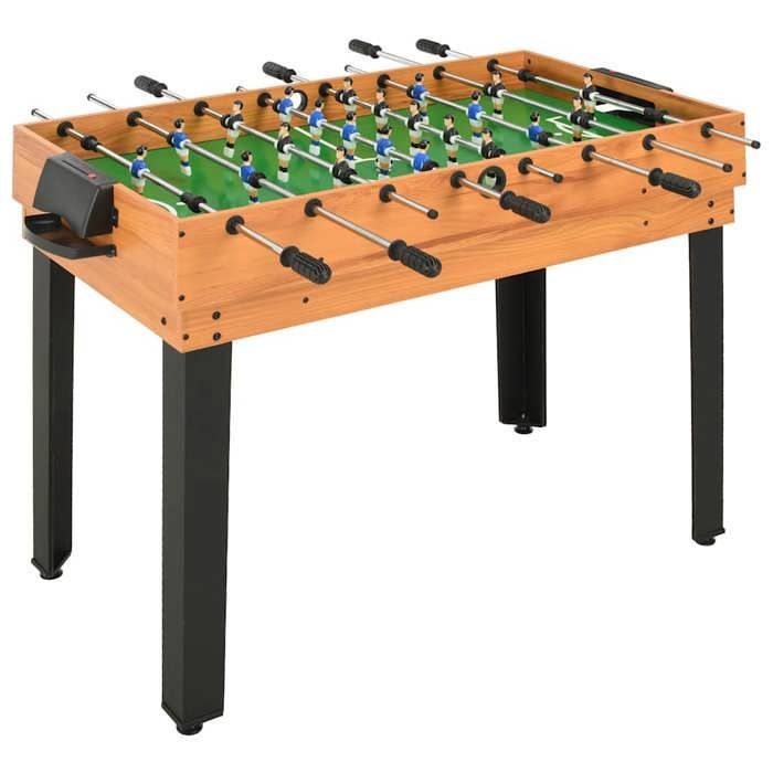 Mesa multijuegos 15 en 1 - vidaXL - Arce - 121x61x82 cm - Marrón