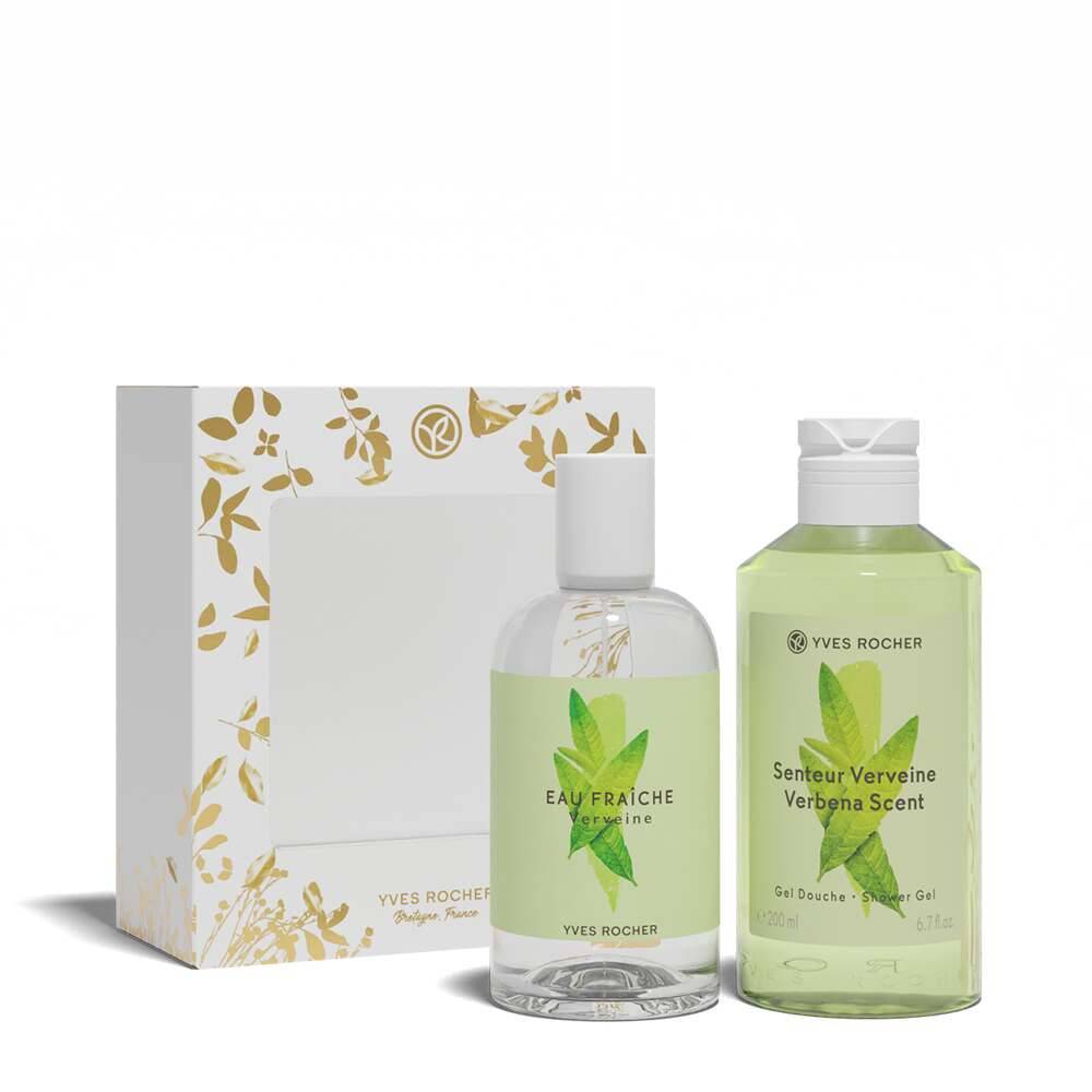 Geparfumeerde geschenkset - Fris ijzerkruidwater