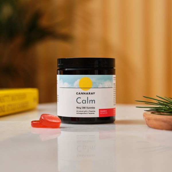 Cannaray Calm 10mg CBD Gummy (30 stuks) - Aardbei | Gezondheid | Superdrug