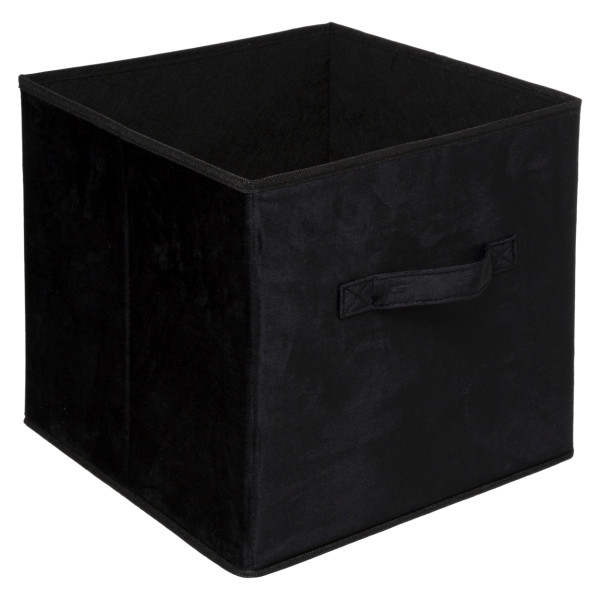 Organizer tekstylny czarny 31x31x31 cm z uchwytem