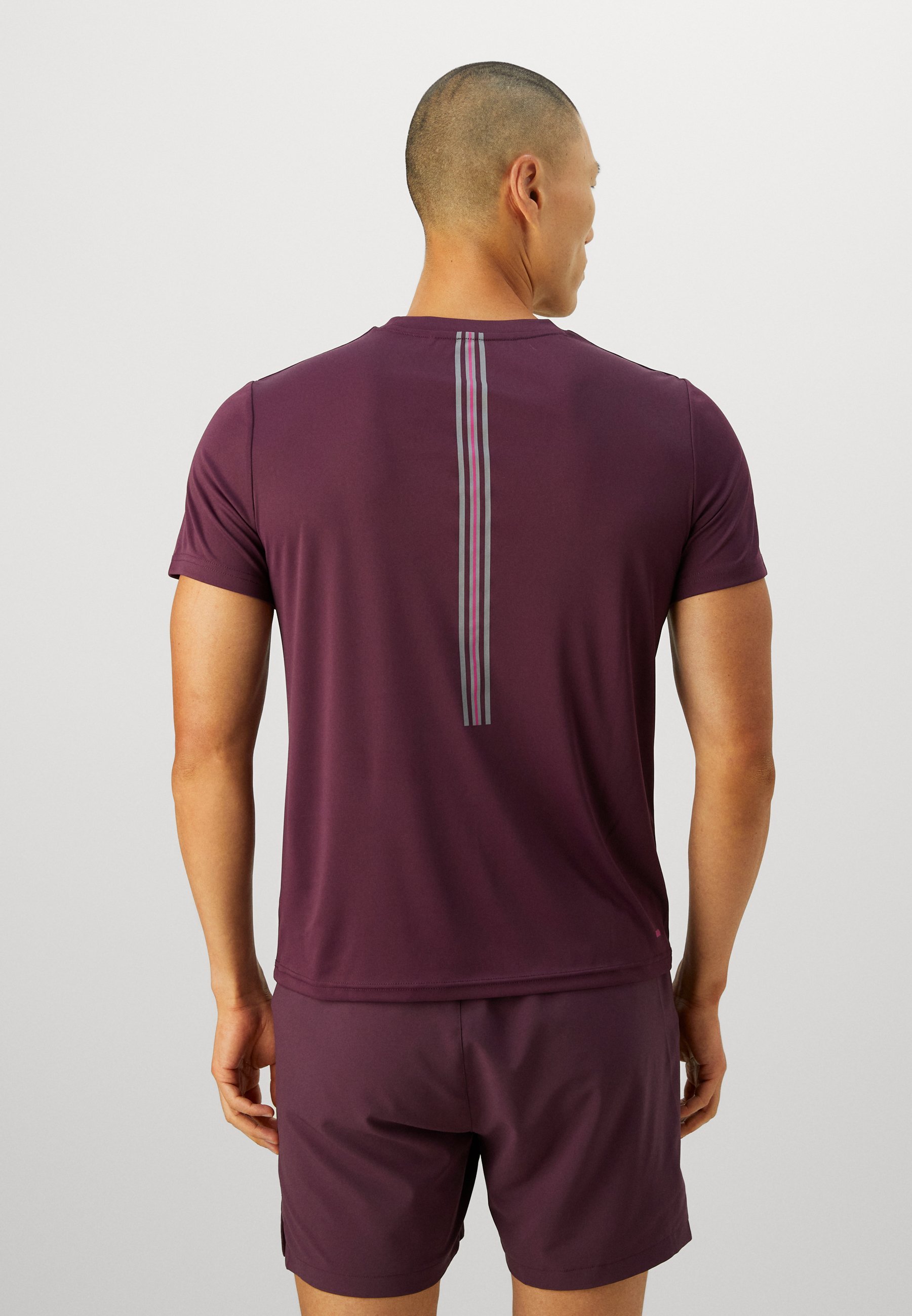 Fila MATEO - T-shirt stampata - color mora