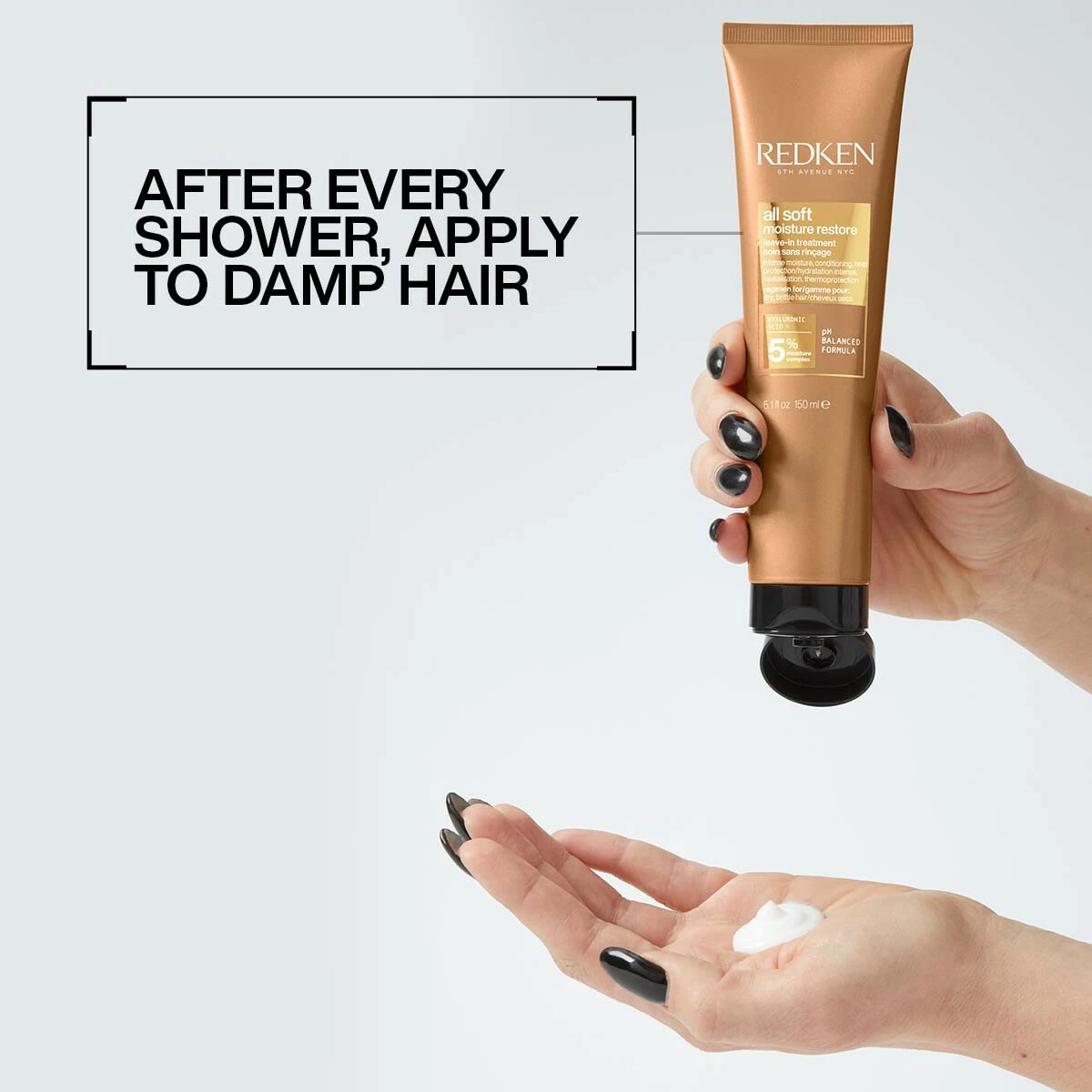 Balsam de păr All Soft Moisture Restore fără clătire 150 ml - Redken