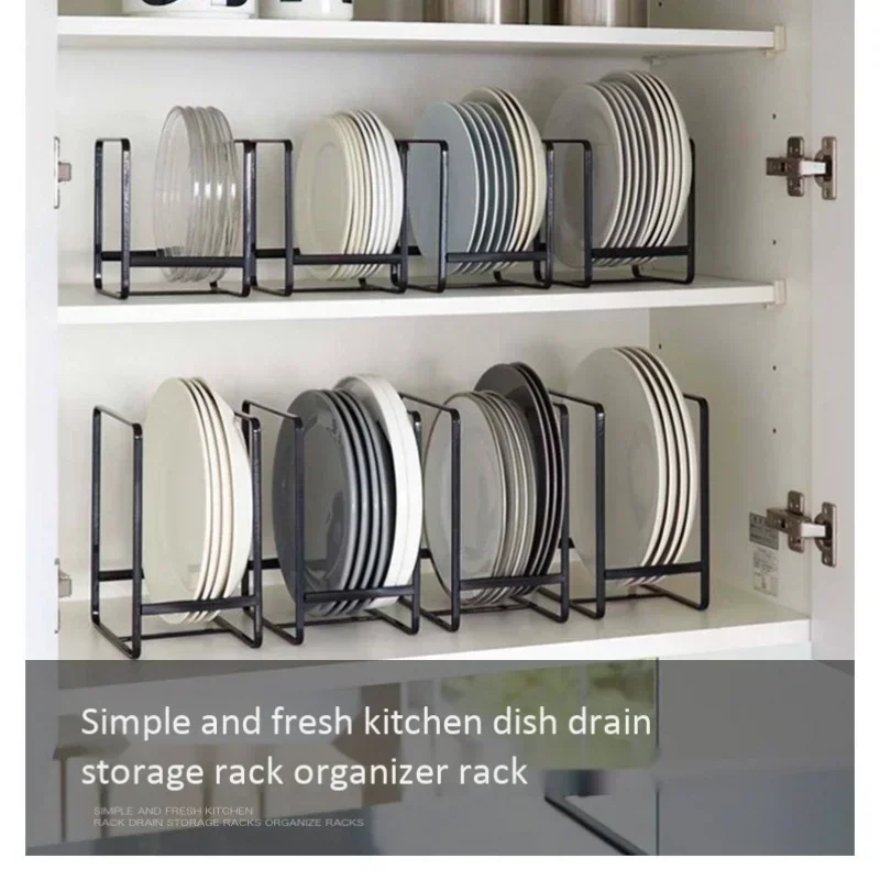 4/2/1 pièces - Rangement pour assiettes de cuisine, égouttoir à vaisselle de comptoir, tiroir, séparateur d'assiettes, égouttoir à plusieurs niveaux