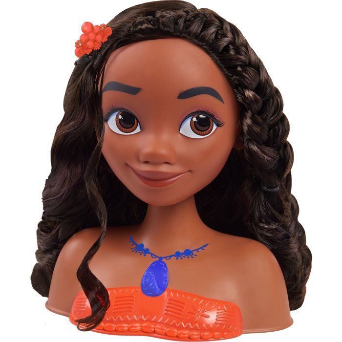 Tête à coiffer - DISNEY Princess - Vaiana - 6 accessoires - Dès 3 ans