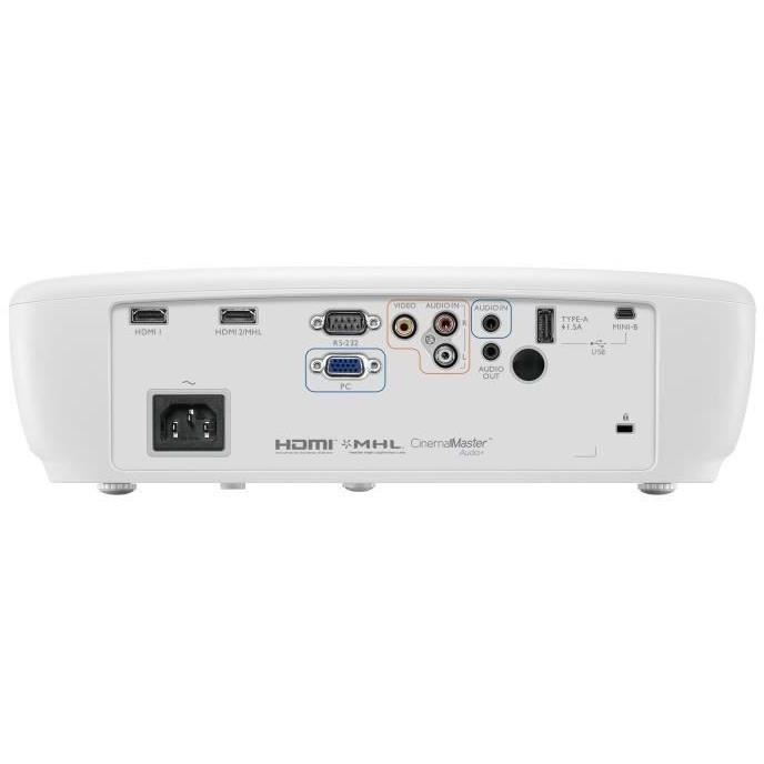 BENQ W1090 Full HD DLP Home Cinema Videoprojector - 3D Ready - 1080p - HDMI/MHL - Sportmodus