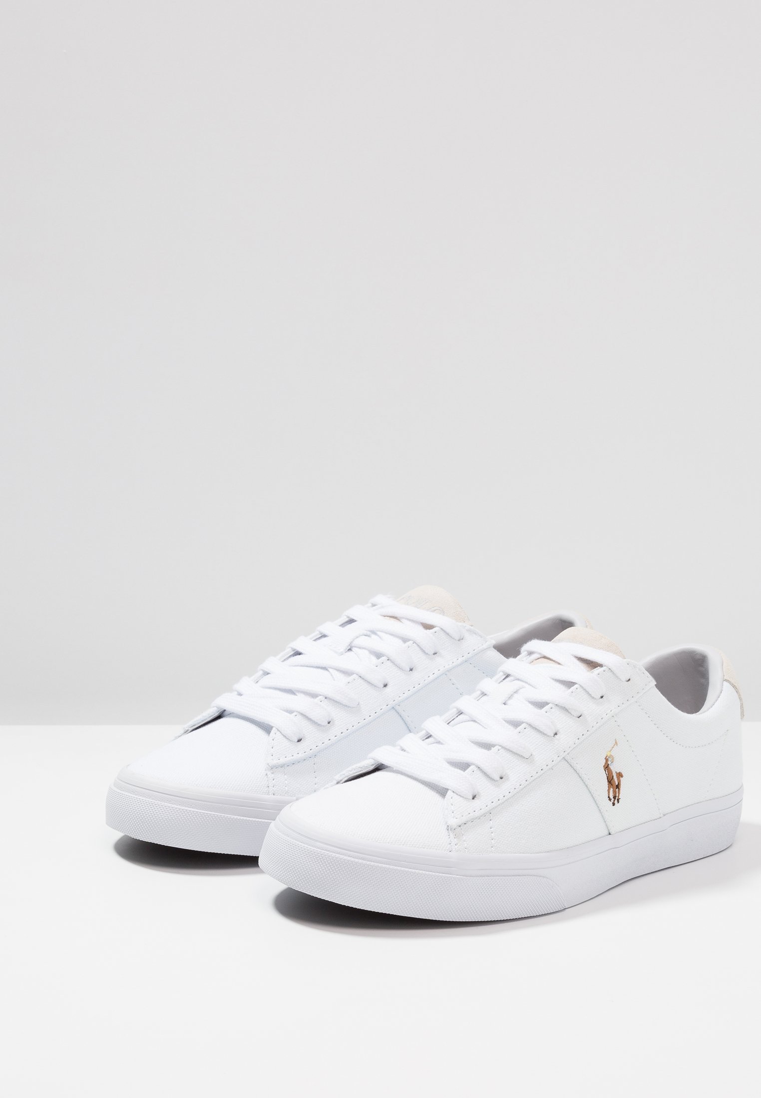 Polo Ralph Lauren SAYER CANVAS SNEAKER UNISEX - Sneakers - bianco