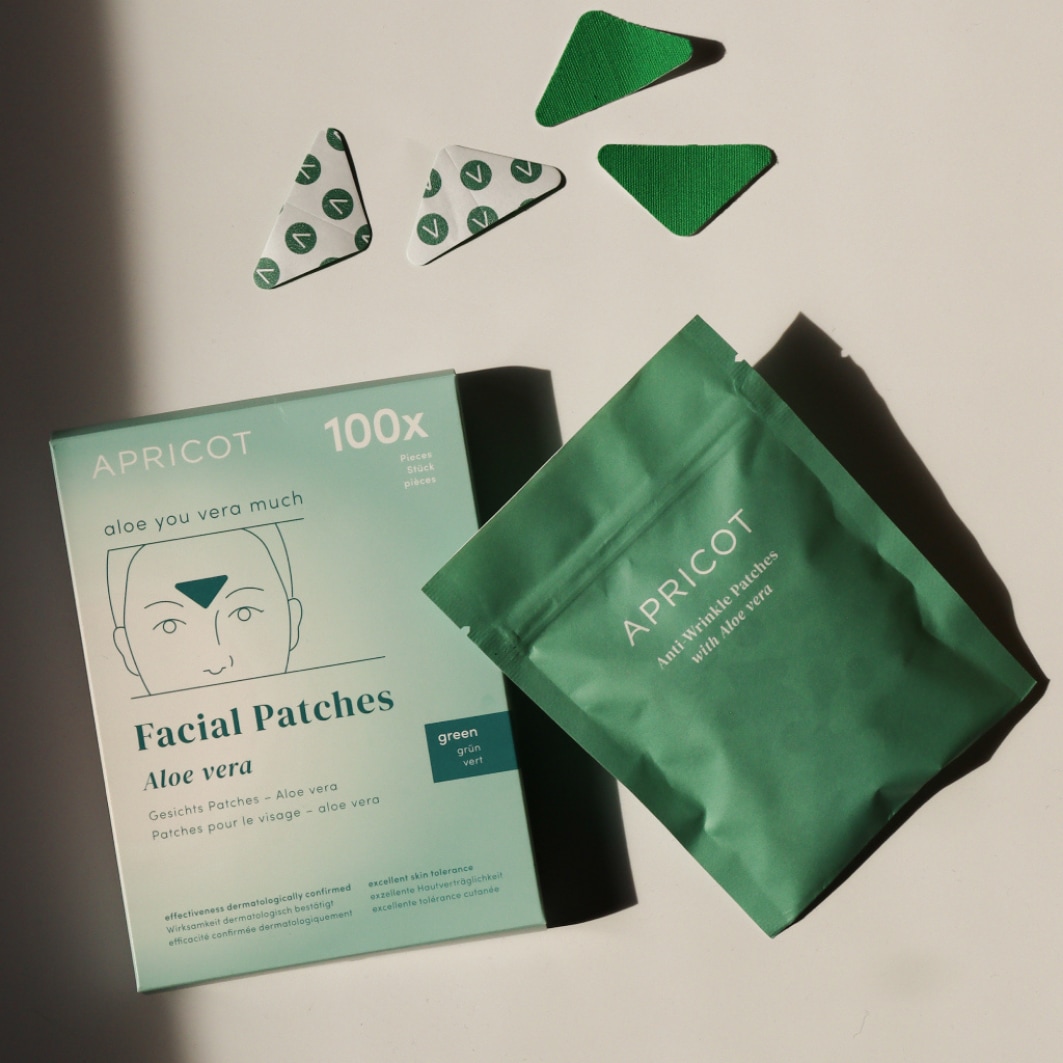 Masque visage anti-âge à l'abricot en coton et aloe vera – 100 pièces (100 g)