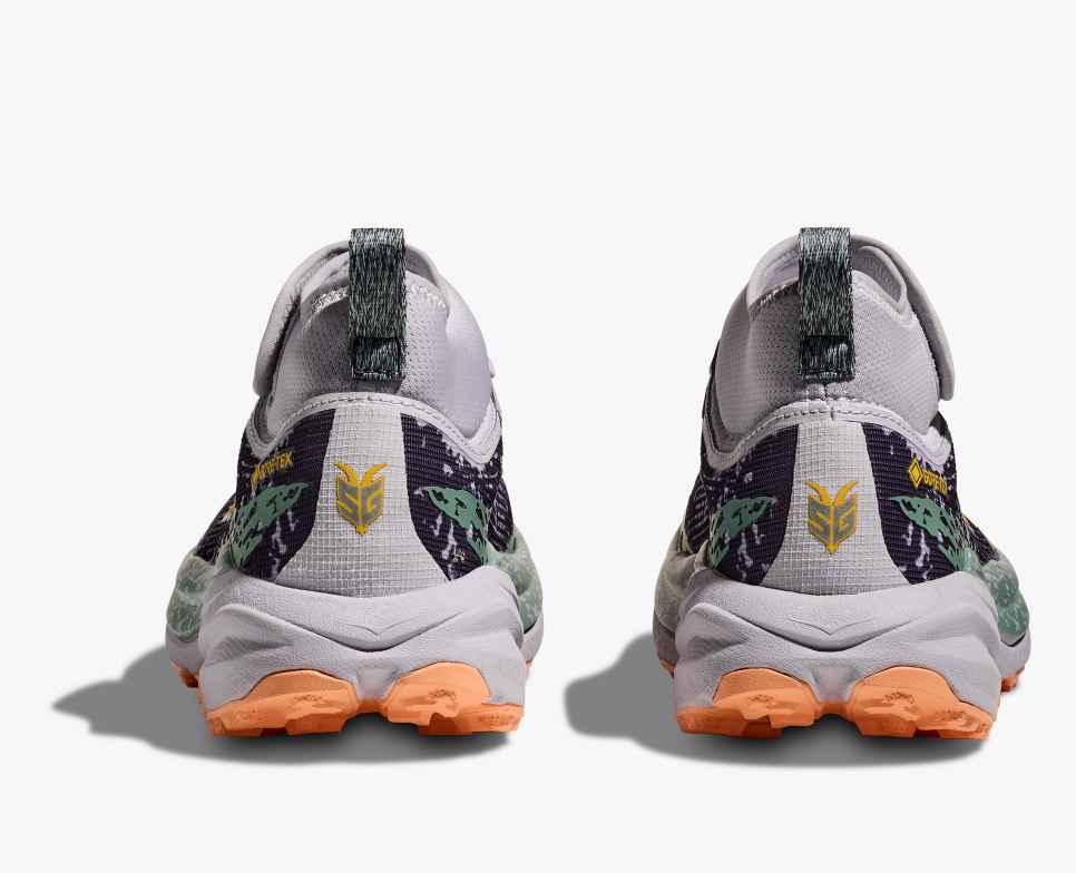 HOKA Speedgoat 6 middels GORE-TEX Gris cendré / Gris anthracite