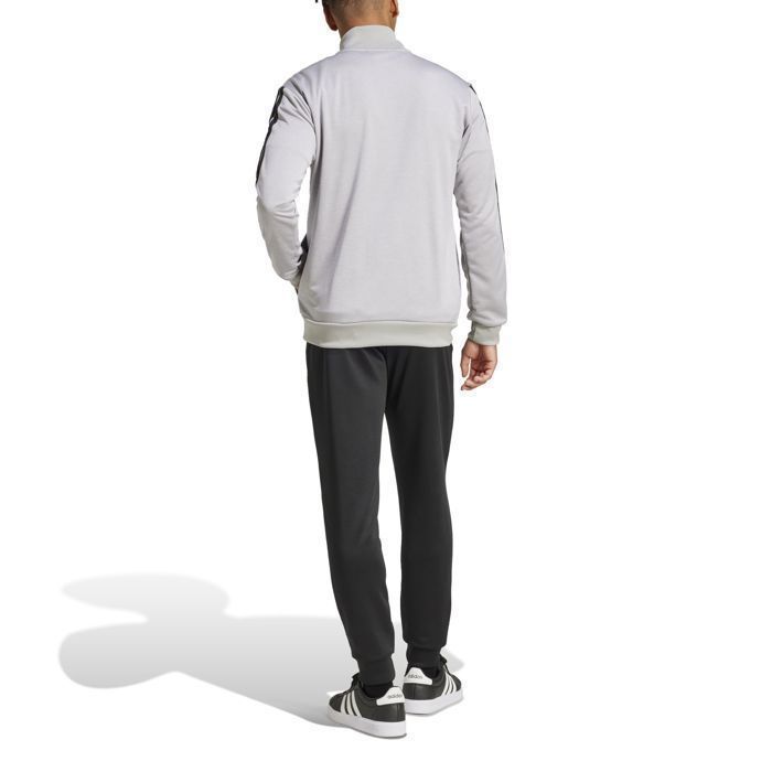 Chándal básico de 3 rayas Adidas Sportswear, color gris - JI8876