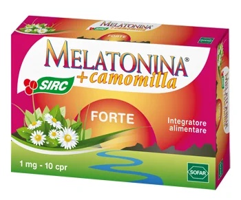 SOFAR Melatonina Forte + Camomila 10 comprimidos Suplemento alimentar para dormir