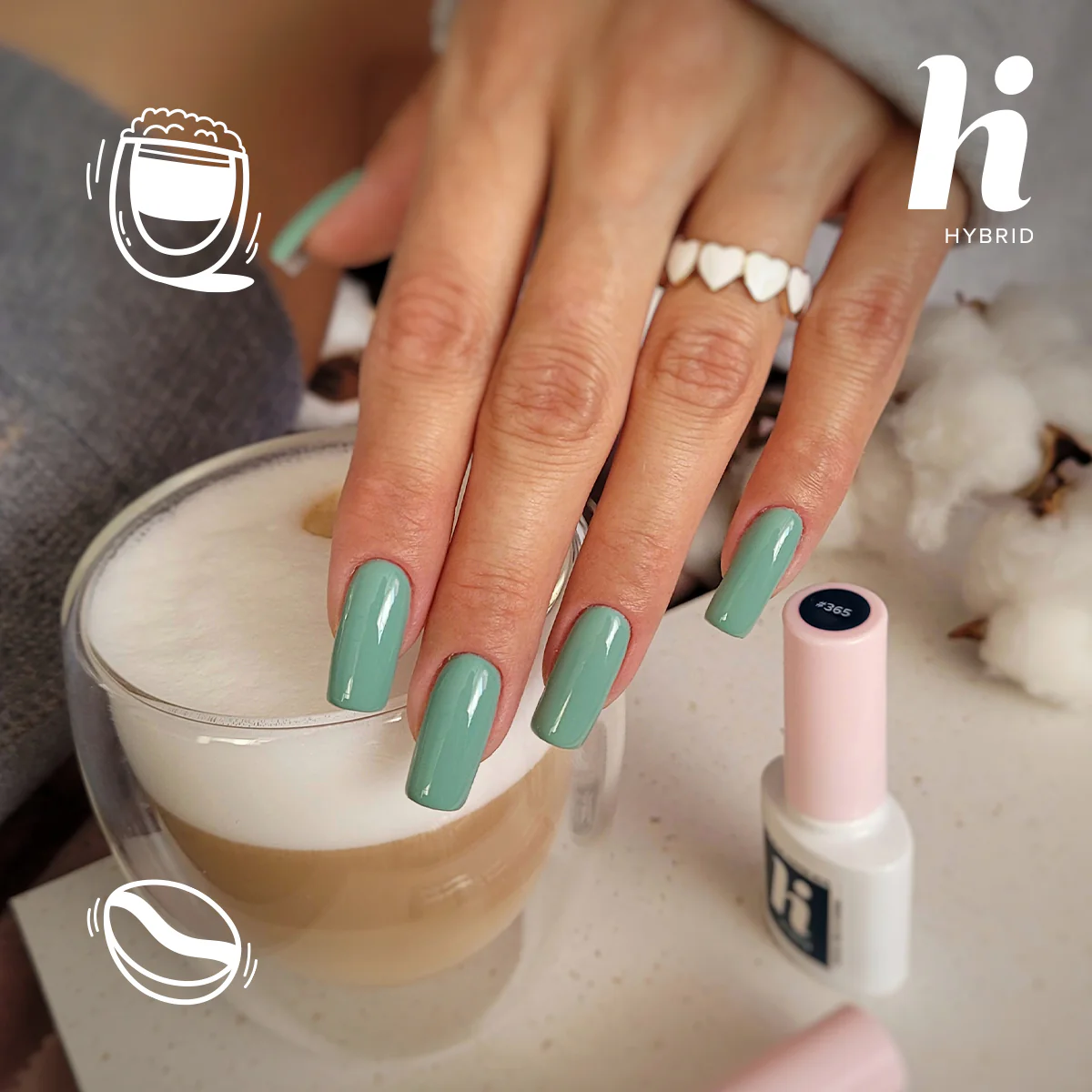 UV Gel Polish Coffeehouse Smalto Semipermanente - Smalto Effetto Gel