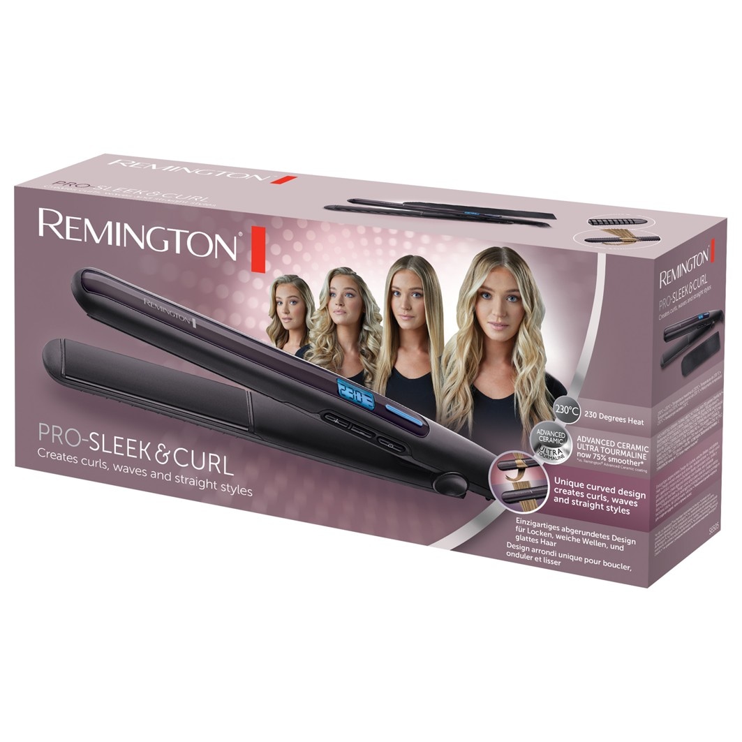 Remington Hairstyler S6505 - PRO-Sleek & Curl - S6505 - PRO - Sleek & Curl