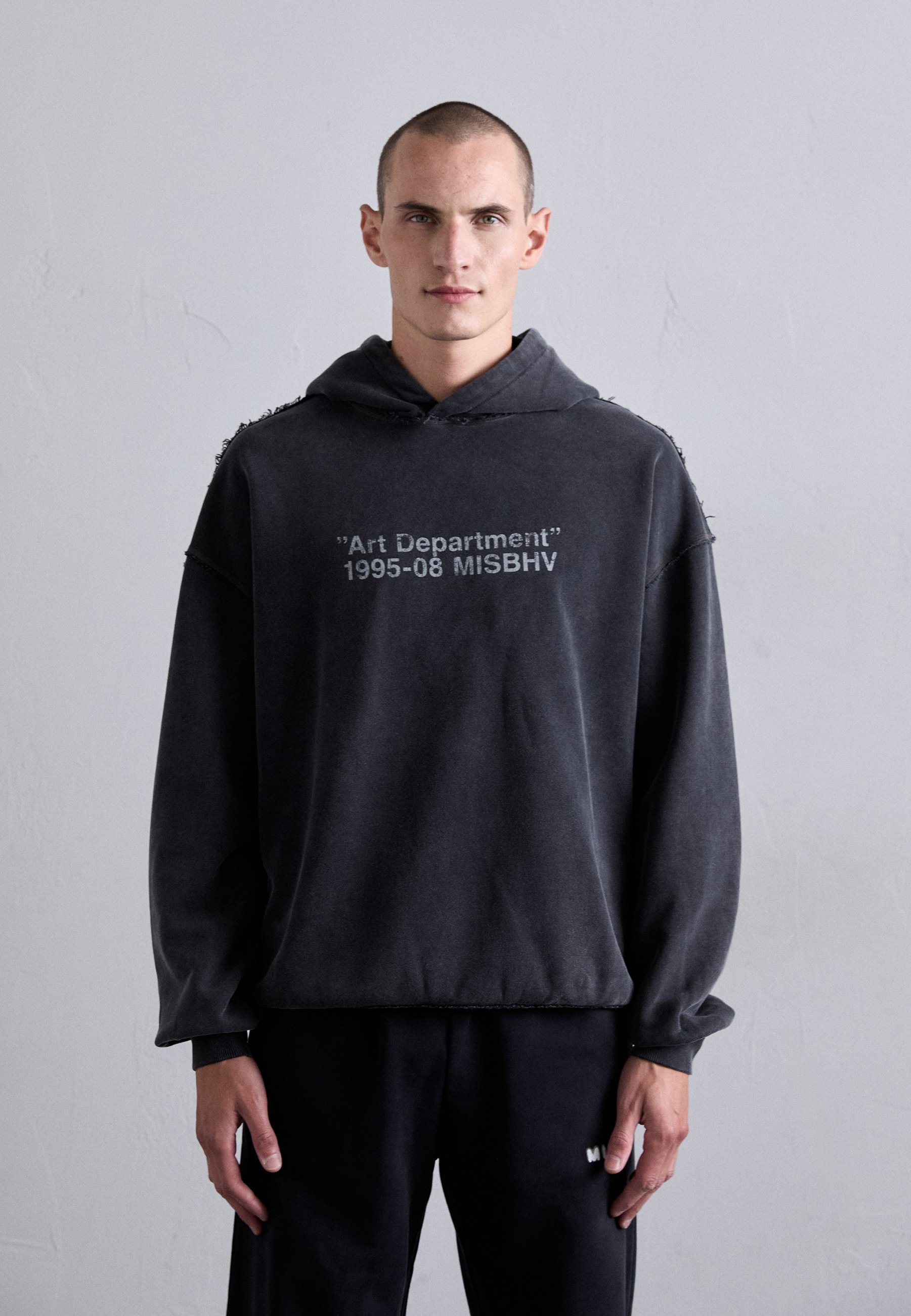 MISBHV OSNOVNA MAJICA S KAPULJAČOM - Majica s kapuljačom - siva
