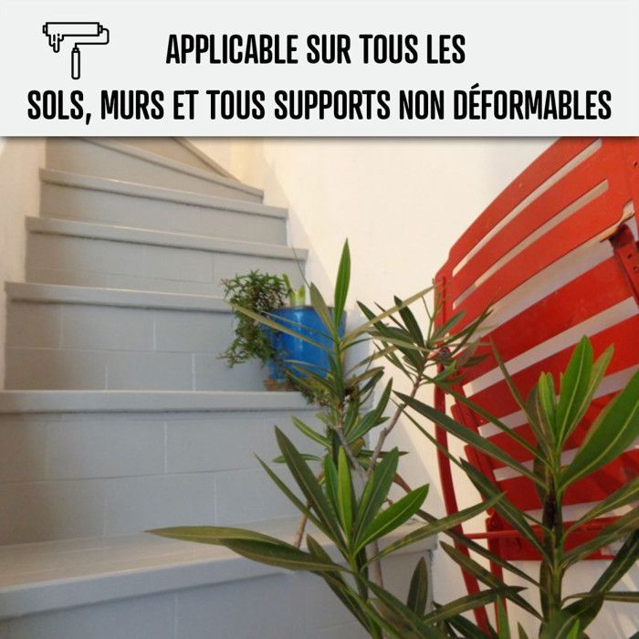 Exterior Paint for Concrete Floors - UV Resistant - SOLTHANE - 5 kg Telegris 2 - RAL 7046