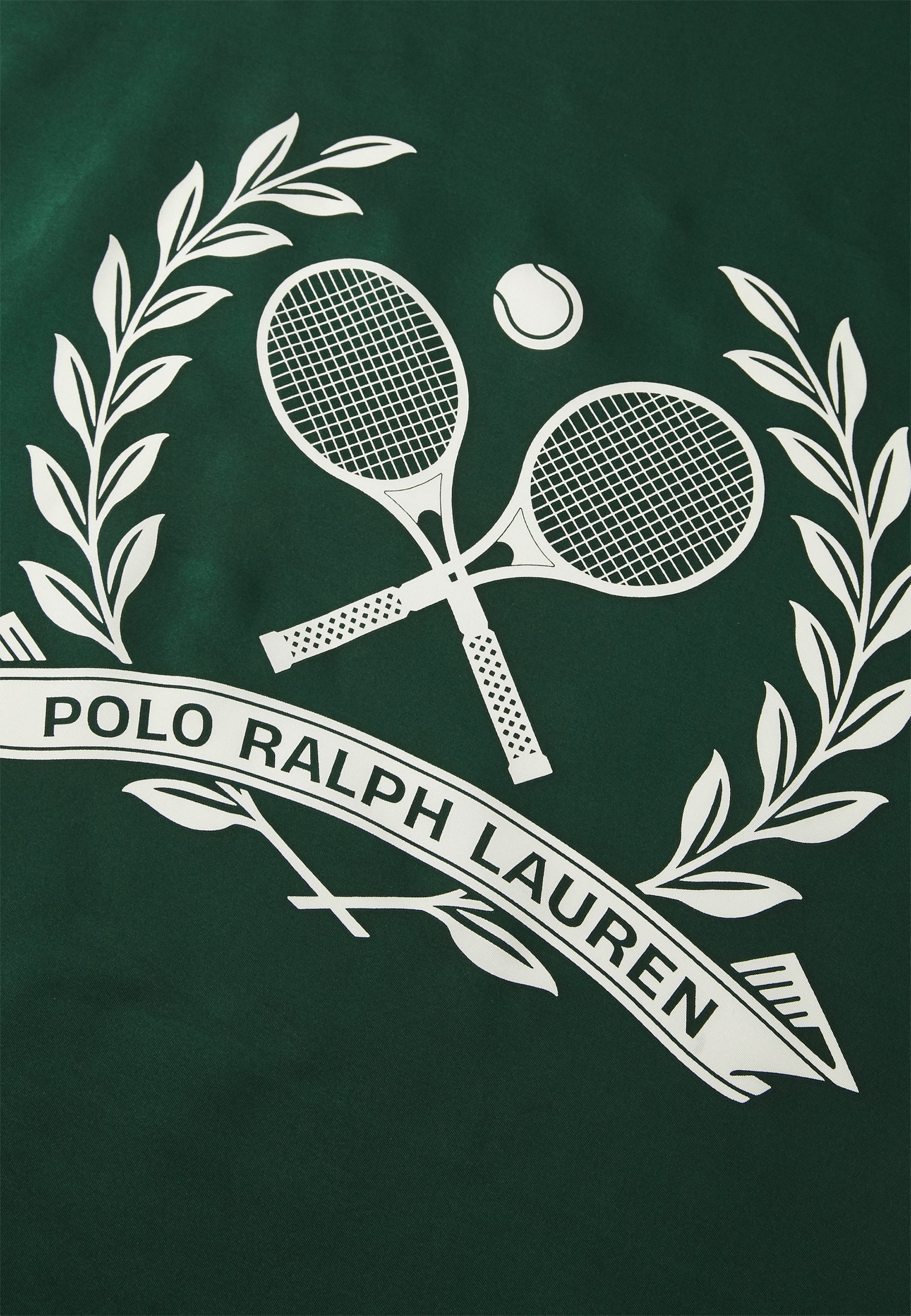 Polo Ralph Lauren Wimbledon Crescent zijden vierkante sjaal - Foulard - Northwest Pine